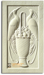 Декоративное настенное панно "Жар Птица" полистирол